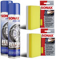 ReifenGlanzSpray Sonax XTreme Wet Look 2x 400ml Reifenspray inkl. 2x Schwamm