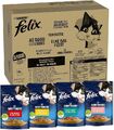 FELIX Katzenfutter nass in Gelee, Sorten-Mix, 120er Pack (120 x 85g)