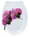 RIDDER Toilettendeckel Orchidee mit Soft-Close multicolor  WC-Sitz , Toilettende