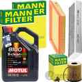 MANN INSPEKTIONSPAKET+MOTUL EFE 5W-30 ÖL passend für MINI R50 R52 R53 COOPER S