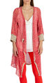 Elisa Cavaletti Cardigan Jacke Strickjacke rot ELP234031600 Sommer