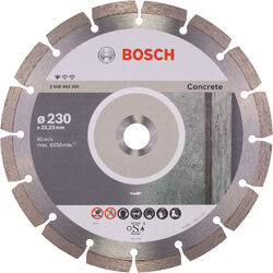 Bosch Professional Diamanttrennscheibe Standard for Concrete, Ø 230mmBohrung 22,23mm