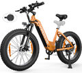 E-Bike 26 zoll 85Nm Damen Herren Elektrofahrrad 48V 25km/h Fat E-City Bike MTB