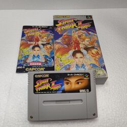 Nintendo SNES-Spiel Street Fighter 2 Turbo Super Famicom Japan Express-Lieferung