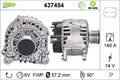 Lichtmaschine Generator Lima VALEO RE-GEN AT 437454 +67.62€ Pfand für SKODA TT 3