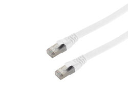 RJ45 Patchkabel Flachkabel CAT7 Rohkabel U/FTP/ LAN Netzwerkkabel SLIM 0,25m-15mCAT.7 / Extrem flach / SLIM nur 2,7mm / 10GB / Flexibel