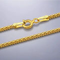 Goldkette 0.6-2.2 mm - 40-75 cm - 24K Vermeil Gold - Halskette - AURIORE