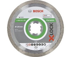 Bosch Diamanttrennscheibe X-LOCK Standard for Ceramic, 125 x 22,23 x 1,6 x 7 mm