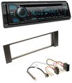 Kenwood Bluetooth USB CD MP3 DAB Autoradio für Audi A4 (B6, 00-04) - ISO