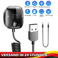 FM Transmitter Bluetooth 5.0 Auto Radio Adapter KFZ Freisprechanlage MP3 Player