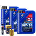 Motoröl 0W30 LIQUI MOLY Synthoil Longtime Plus 3L+HENGST Ölfilter +Spülung