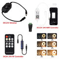 DC5V/DC12V/DC24V Monochrome Dimmer Controller für COB LED Streifen Stripe Schalt