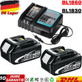 18V 8,0Ah Akku Für Makita Lithium BL1890 BL1860B BL1850B BL1830 Mit LED Anzeige