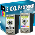 2x für CANON DRUCKER PATRONE PG40+CL41 PIXMA MP170 MP180 MP190 MP210 MP220 MP450