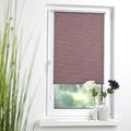 ourdeco® Klemmfix-Rollo Seitenzug Verdunkelung ohne Bohren 150 cm Bambusoptik