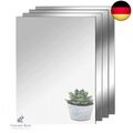 TSKDKIT HD Klebespiegel Spiegel 4pcs Kein Glasspiegel Spiegelfliesen A4