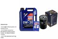 INSPEKTIONSKIT FILTER LIQUI MOLY ÖL 5L 0W-30 für Mazda 2 DY 1.6 Seat Cordoba