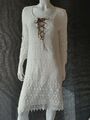 HALLHUBER DONNA Kleid Häkelspitze offwhite  Gr.34--UK6**UVP Euro 149,95***NEU