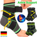 Sport Fussgelenk Knöchelbandage Fußbandage Stütze Verband Sprunggelenk Bandage A