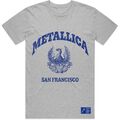 Metallica College Crest Official Tee T-Shirt Herren