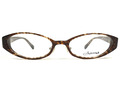 Sama Brille Rahmen Mia-x BRN Mesh Klar Brown Cat Eye Voll Felge 50-17-143