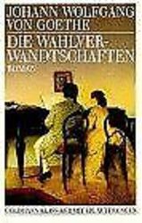 Die Wahlverwandtschaften. von Johann W. von Goethe | Buch | Zustand gut*** So macht sparen Spaß! Bis zu -70% ggü. Neupreis ***