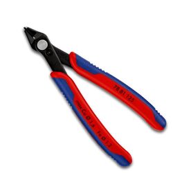 KNIPEX Elektronik-Seitenschneider Super-Knips 125mm mit sehr kleiner Facette