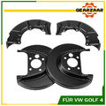 4x ANKERBLECH FÜR BREMSSCHEIBE KOMPLETT FÜR VW BORA 1J GOLF 4 1J NEW BEETLE 9C
