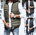 Weste Steppweste Bodywarmer Ärmellos Übergangs Kapuze Herren DSTREET S-2XL