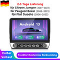 64G Carplay Android13 Autoradio GPS Für Fiat Ducato Citroen Jumper Peugeot Boxer