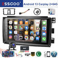 2+64G Android 13 DAB+ Autoradio GPS Nav CarPlay KAM Für Smart Fortwo 451 2005-10