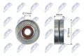 NTY Spannrolle Keilrippenriemen RNK-VW-012 70mm für VW BORA 1 1J2 GOLF 4 Variant