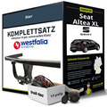 Anhängerkupplung WESTFALIA starr für SEAT Altea XL +E-Satz NEU ABE PKW