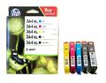 5 x Original Tinte HP Photosmart Premium C309A C309G C310A C410B / Nr. 364XL Set