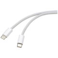 Renkforce Apple iPad/iPhone/iPod Anschlusskabel [1x USB-C® Stecker - 1x USB-C...