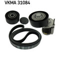 Keilrippenriemensatz SKF VKMA 31084 für VW Audi Crafter 30-35 A4 B6 Avant