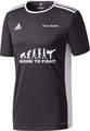 Original adidas Premium T-Shirt Jersey Kampfsport Evolution Fight Karate Judo Mu