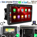 64GB Android 13 Carplay Autoradio GPS für Dodge RAM Jeep Grand Cherokee Chrysler