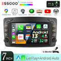 Android 13 Autoradio Carplay GPS NAVI WIFI RDS USB EQ Für Audi TT MK2 8J 2006-14