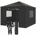 Anti-UV Pavillon 3x3m Gartenzelt Partyzelt Pop Up Wasserdicht UV-Schutz Faltbar