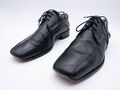 Bugatti Herren Businessschuh Halbschuh Schnürschuh schwarz Gr. 44 EU Art.5727-98