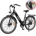 26'' Elektrofahrrad E-Mountain bike City eBike mit Bafang Motor 36V/20AH 7 Gänge