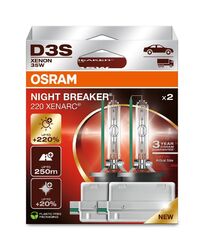 Glühlampe, Fernscheinwerfer XENARC® NIGHT BREAKER® LASER ams-OSRAM 66340XN2-2HB