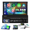 Mit DAB+ 64GB Android 13.0 Autoradio 1 DIN Carplay GPS Navi WIFI Bluetooth RDS