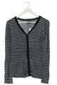 BLEND Strick Cardigan Damen Gr. DE 38 hellgrau-schwarz Casual-Look