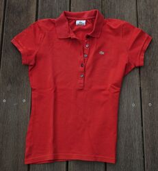 Damen Poloshirt von Lacoste, Gr. lt. Schild 42/ dt. : 36- 38