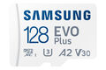 SAMSUNG EVO Plus (2024), Micro-SD Speicherkarte, 128 GB, 160 MB/s