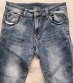 Made in Italy Jeanshose Hose Damenhose Freizeithose Blau JEANS Gr XL Topzustand