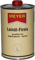 Meyer Leinöl-Firnis Leinöl Firnis Leinölfirnis Lackfirnis Holzschutz 1 Liter