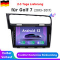 Android 13.0 6+128G Für Golf 7 2013-2017 10" Autoradio GPS Navi WIFI BT RDS DAB+